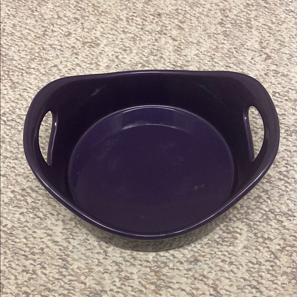 Purple Ceramic Baking Dish